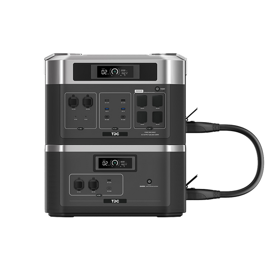 ROP2000+ROB2000 Expandable Power Station 4096Wh | 2200W