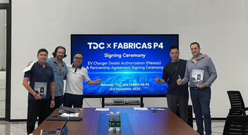 TDC Appoints FABRICAS P4 S DE RL DE CV as Exclusive EV Charging Distributor in Mexico