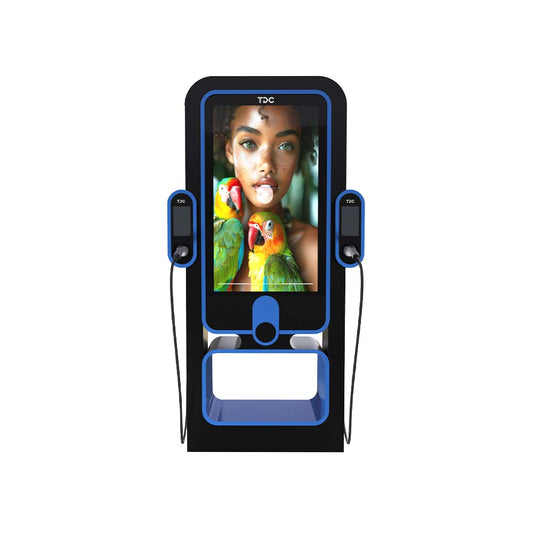 GAM 22-44kW AC EV Charger with Advertising Screen