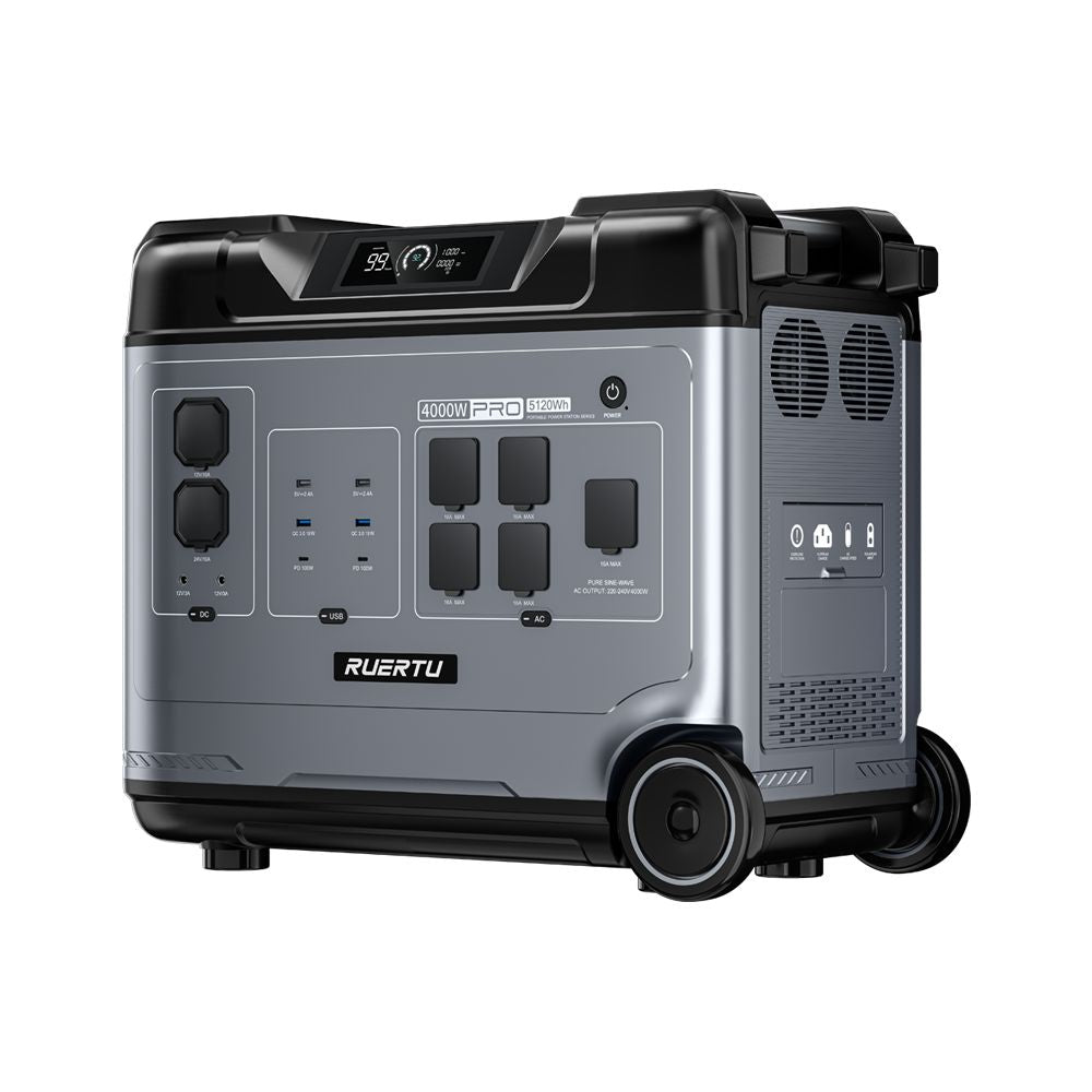 RO5000 PRO Portable Power Station 5120Wh | 4000W