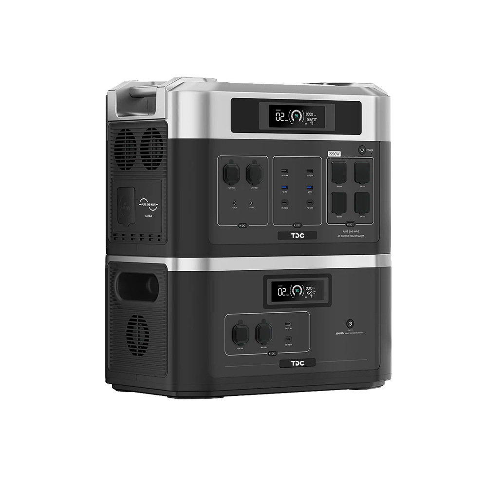 ROP2000+ROB2000 Expandable Power Station 4096Wh | 2200W