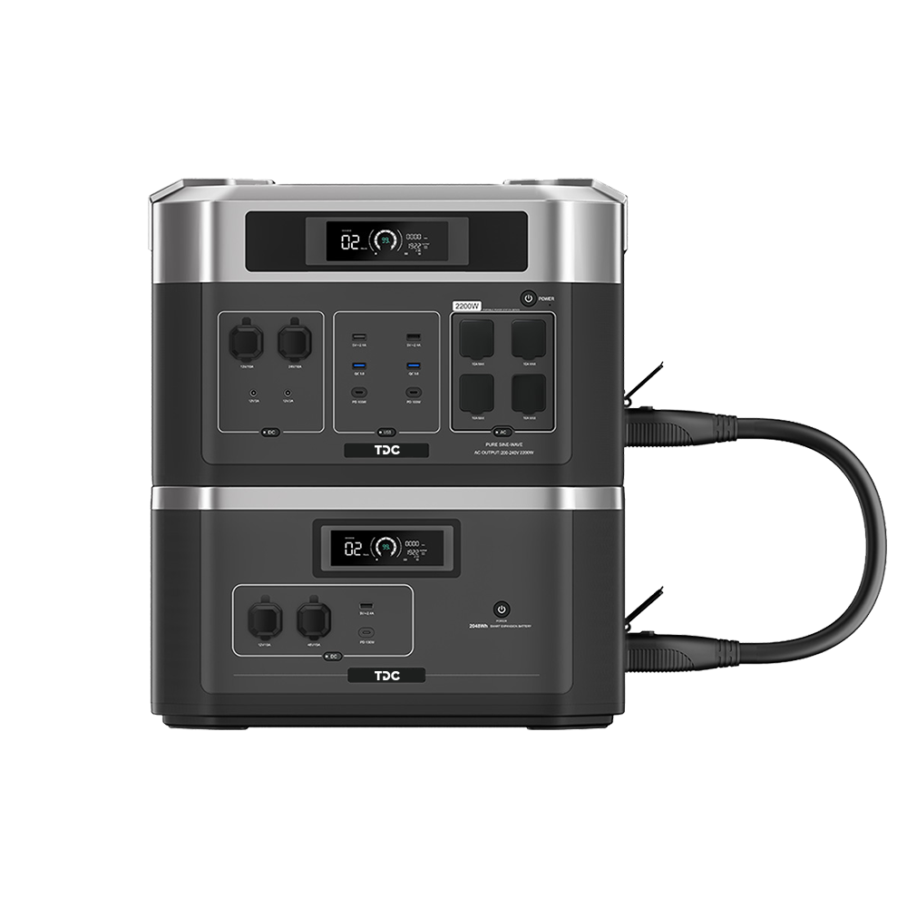 ROP2000+ROB2000 Expandable Power Station 4096Wh | 2200W