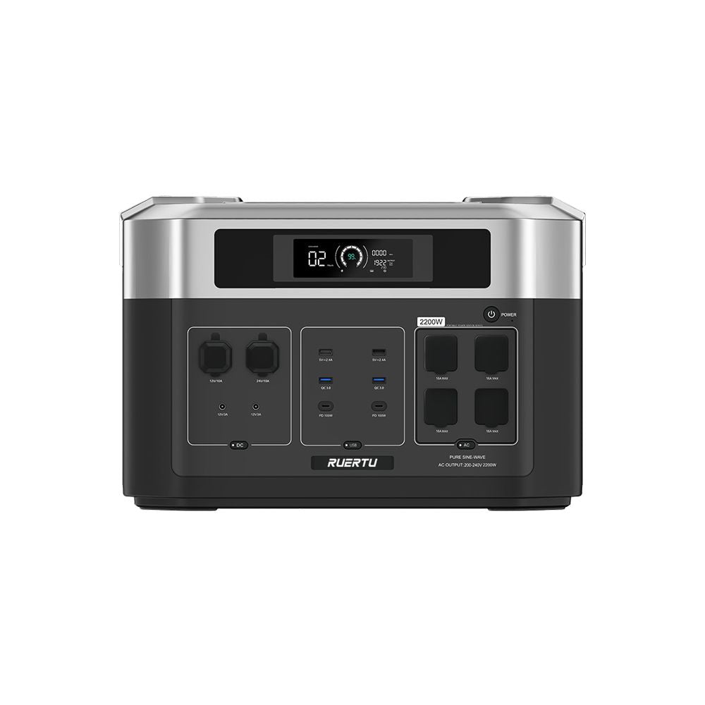 ROP2000+ROB2000 Expandable Power Station 4096Wh | 2200W