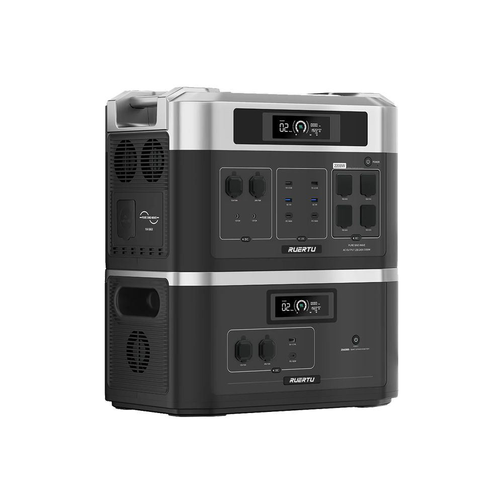 ROP2000+ROB2000 Expandable Power Station 4096Wh | 2200W