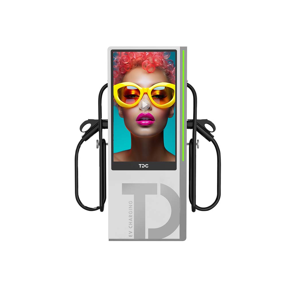 ZIP 60kW DC EV Charger with 43-inch Advertising Screen